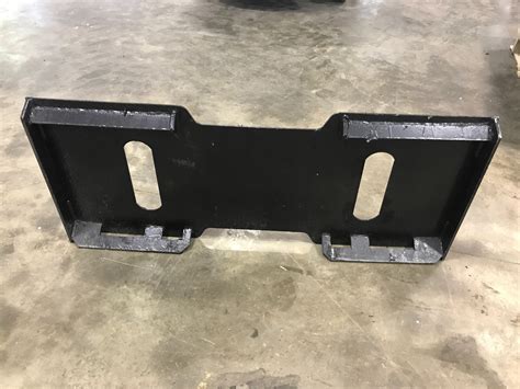 skid steer adapter plates